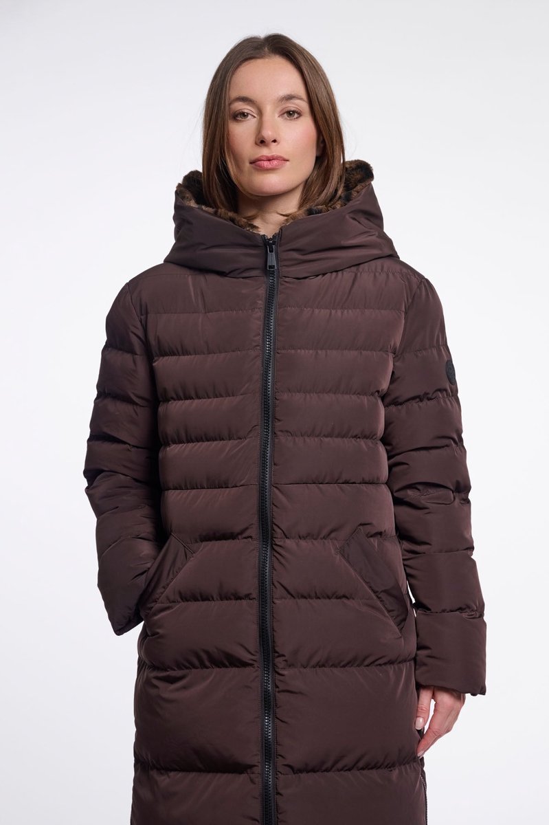 Rino & Pelle Jackets - Keila faux fur coat - Panterprint