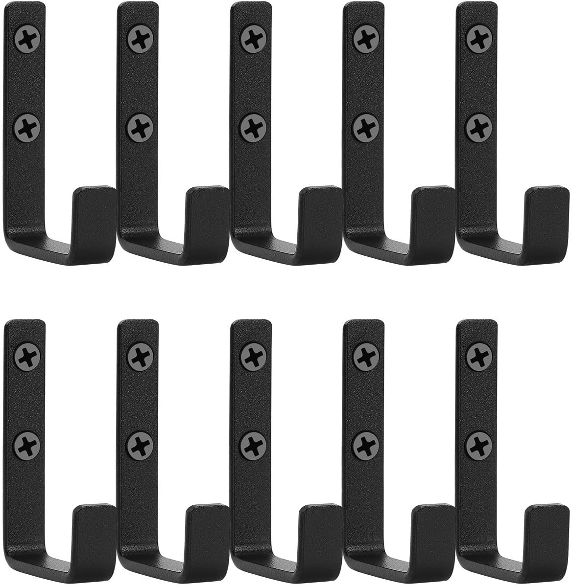 Solidchoice - Set van 6 Robuuste Wandhaken voor Akoestische Panels
