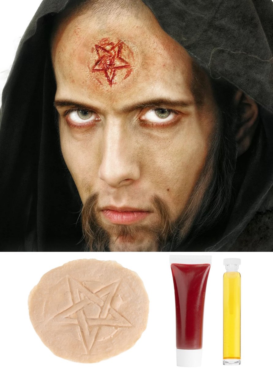 Pentagram Wond Latex Applicatie