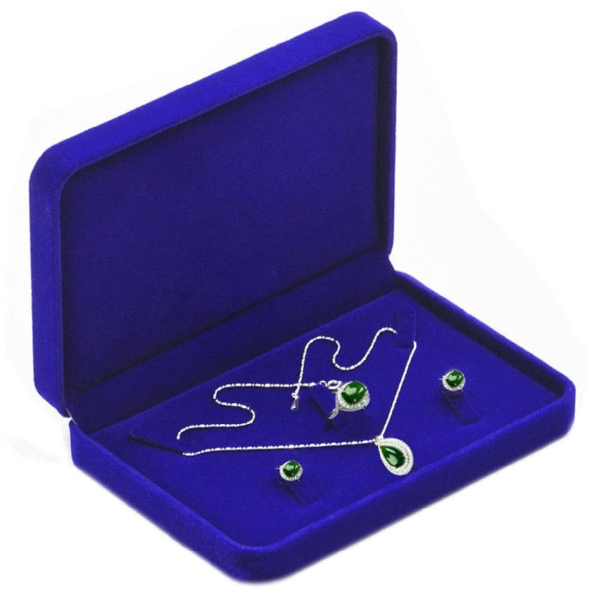 Solidchoice - Elegante Velvet Sieraden Box voor Bruiloft en Verjaardagen