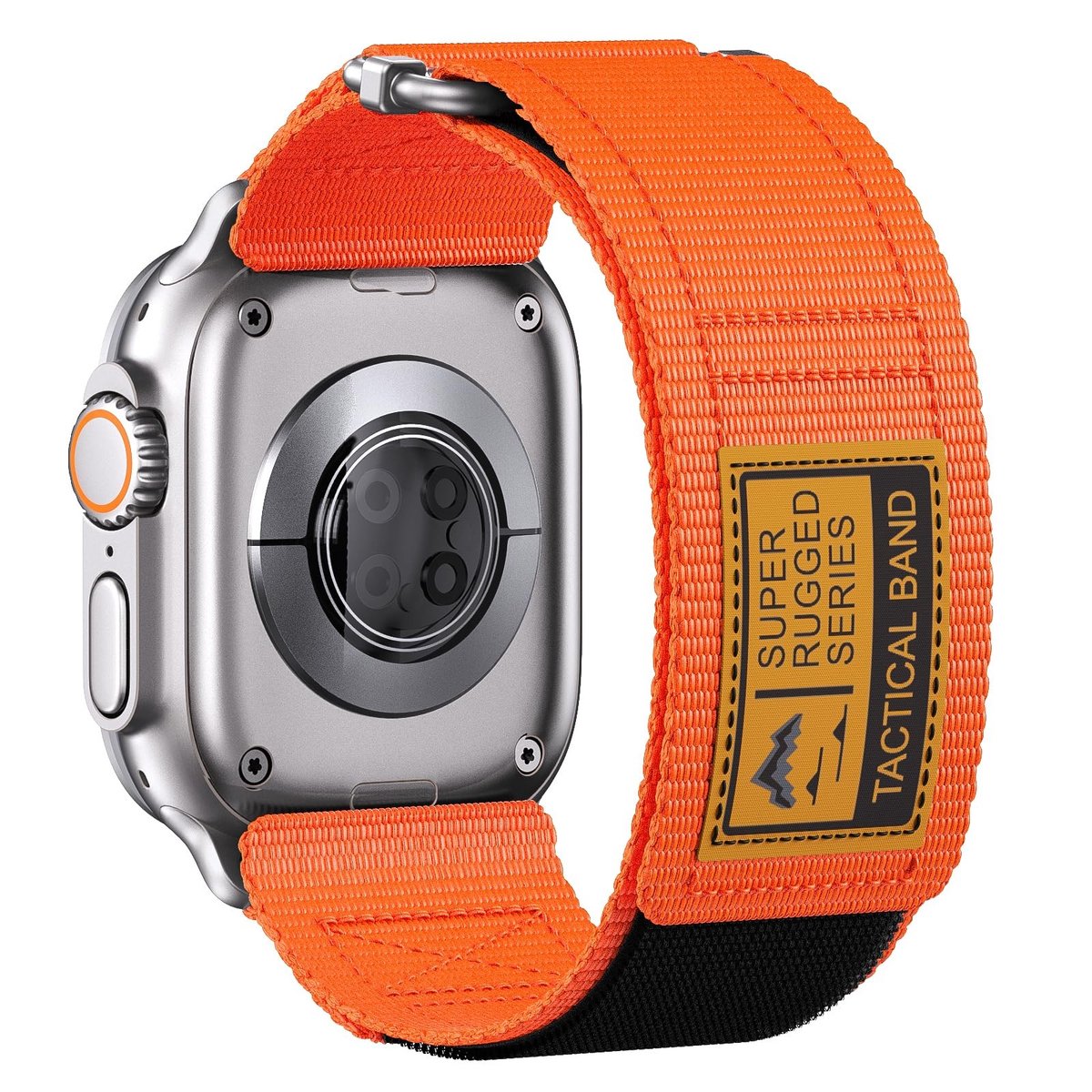 Solidchoice - Nylon Horlogeband voor Apple Watch Ultra en Series