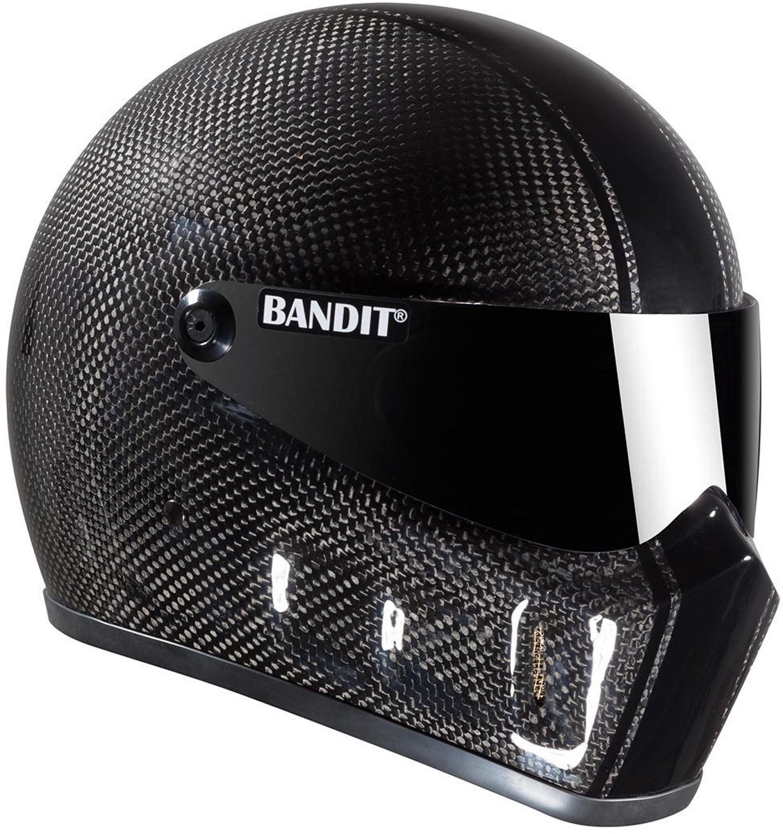 Bandit Super Street 2 Carbon Race Helm -