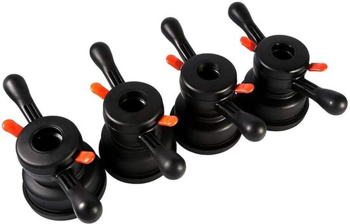 Wiel Balancer Professioneel - Snelsluiting Vleugelmoer - 4 Maten - Bandenwisselgereedschap - Duurzaam Kunststof - Corrosiebestendig - Bandenwisseltool