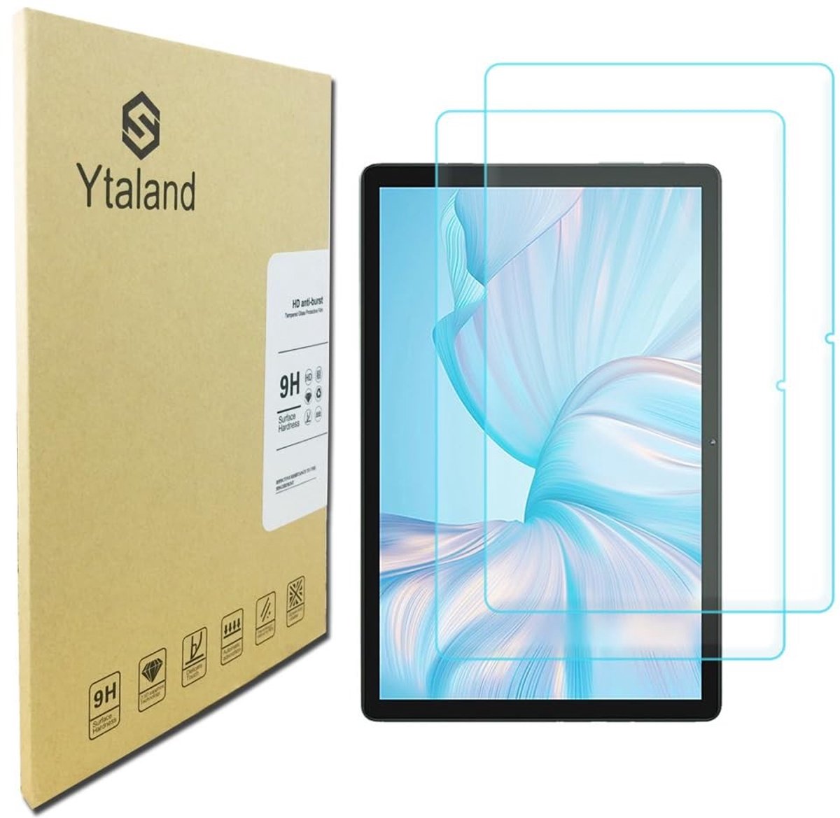 Solidchoice - Tempered Glass Screen Protector voor Blackview Tab 80 (Pack van 2)
