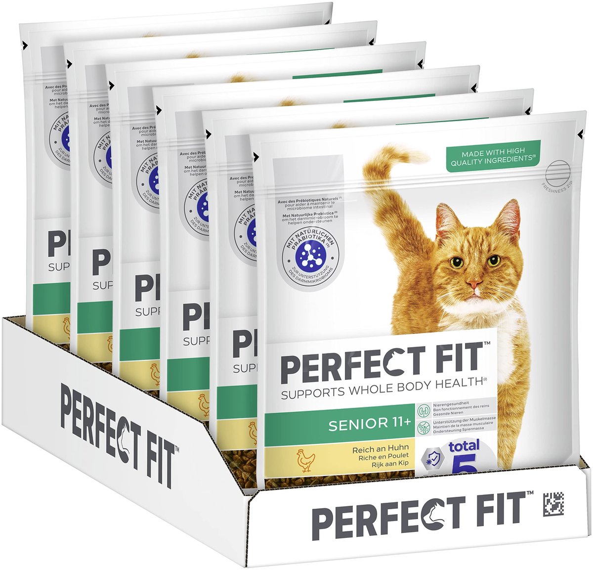 Solidchoice - Droogvoer voor Oudere Katten vanaf 11 Jaar met Kip, 750 g