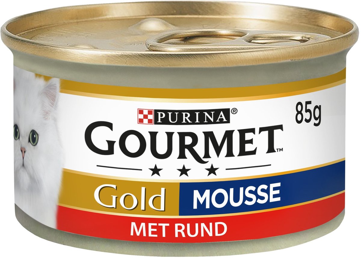 Solidchoice - Zachte Mousse met Rundvlees voor Katten