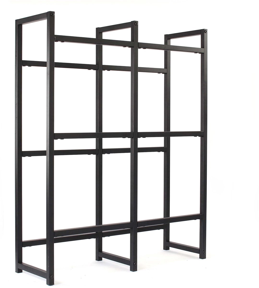 Solidchoice - Robuuste Stellingkast voor 6 Kratten 91 x 31 x 116 cm