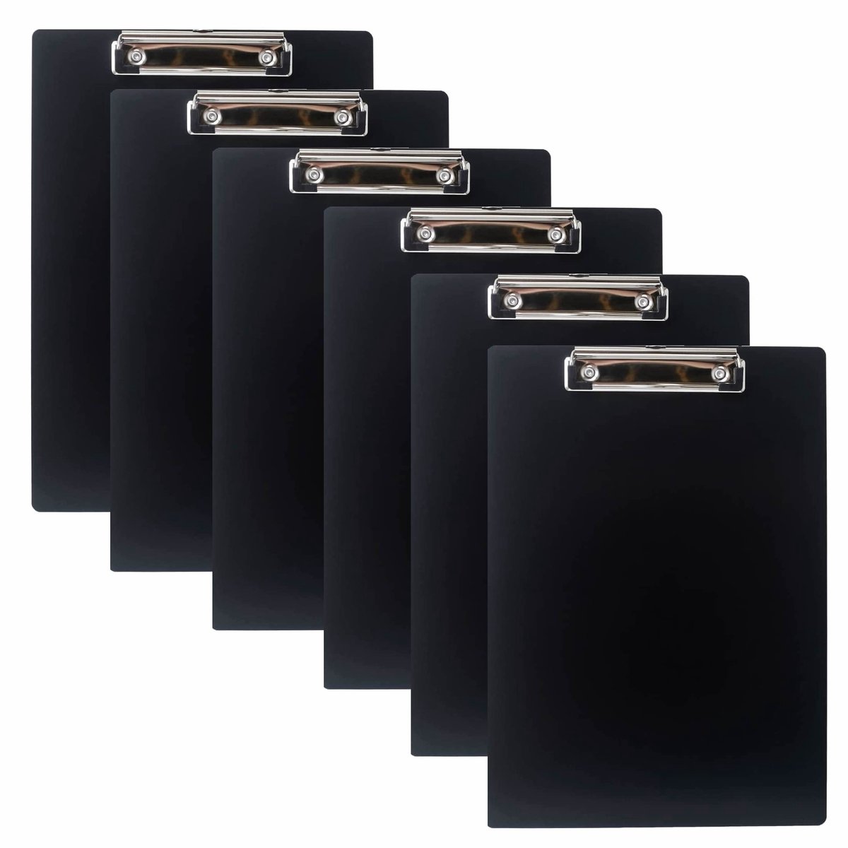 Solidchoice - Set van 6 Aluminium Clipboards A4 met Klem
