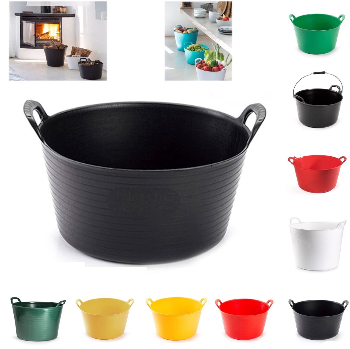 Solidchoice - 15L Flexibele Opslagemmer voor Tuin en Huis