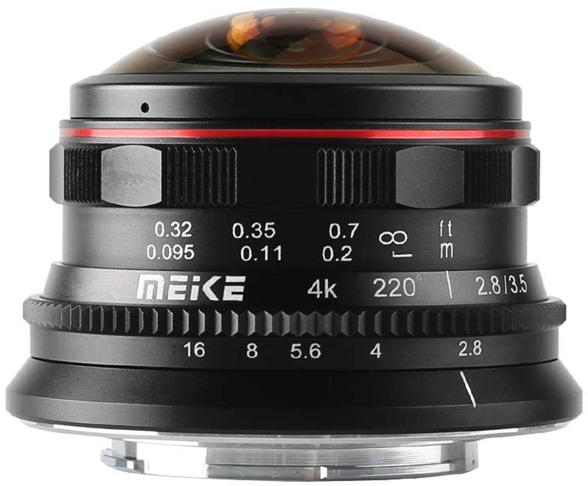 Solidchoice - 3.5mm f2.8 Ultra Wide Circular Fisheye Lens voor MFT
