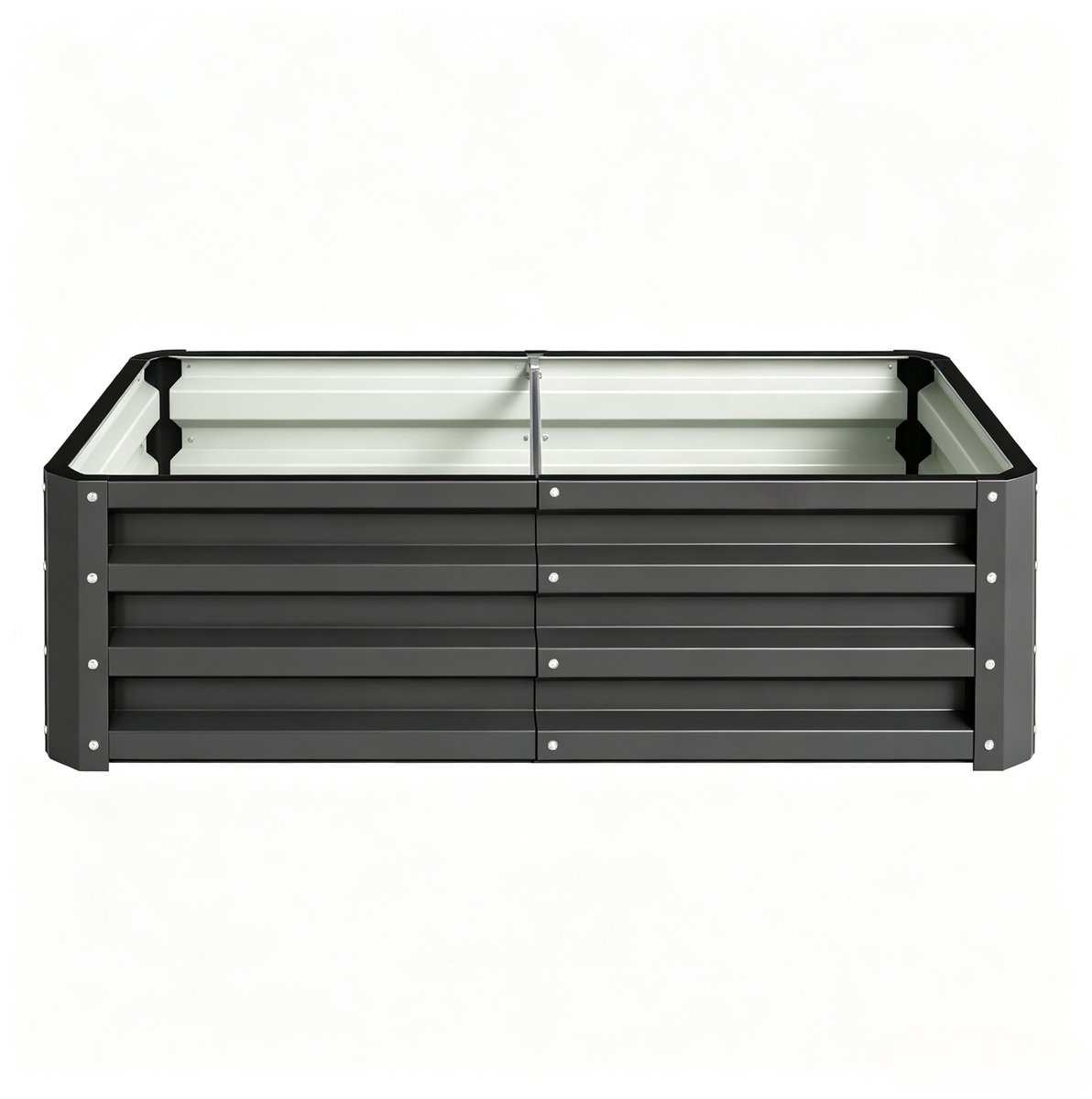 Plantenbak - Bloembak - Plantenbed - Kweekbak - Moestuinbak - voor Buiten - Terras - Tuin & Balkon - voor Groenten& Bloemen - 120 x 60 x 30.5 cm