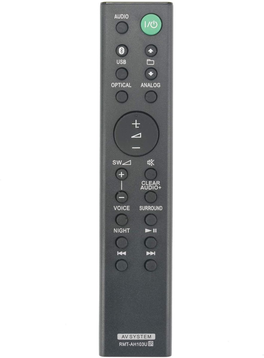 Solidchoice - Vervangende Afstandsbediening voor Soundbar