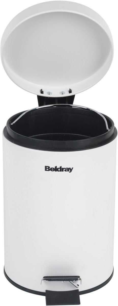 Solidchoice - Kleine Ronde Afvalemmer 3L met Soft-Close