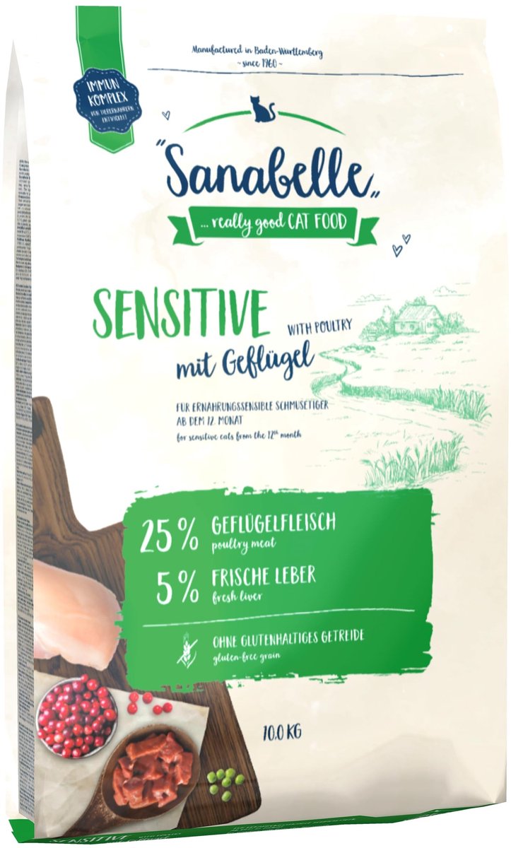 Solidchoice - Droogvoer voor Gevoelige Katten met Pluimvee 1 x 10 kg