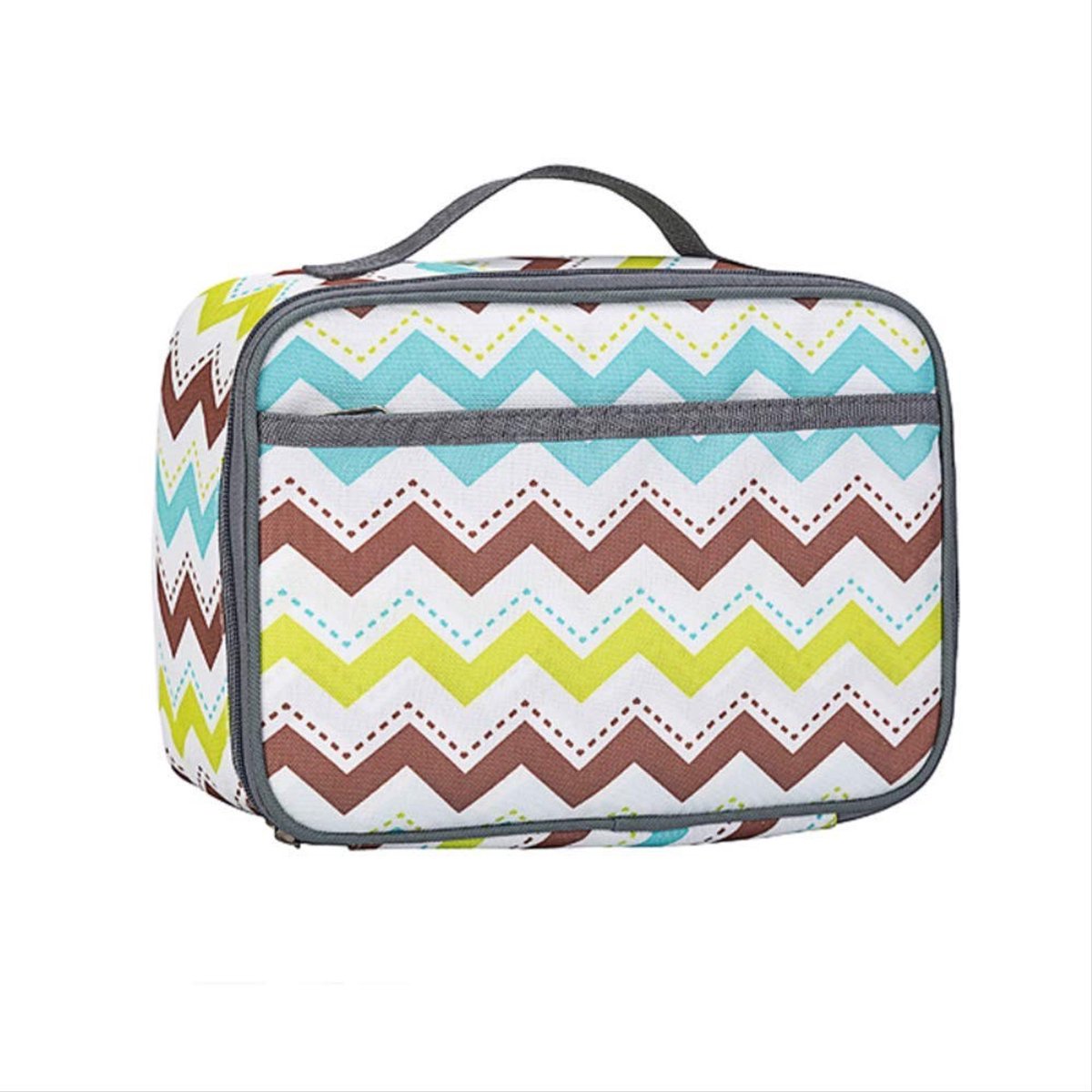 Solidchoice - Oxford Camouflage Lunchtas met Vierkant Vak