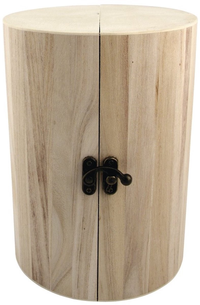 Solidchoice - Houten Sieradenstandaard Milano, Vouwbaar, Hoogte 21 cm, Ø 15 cm