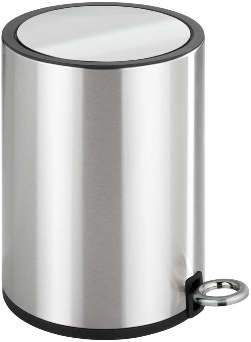 Solidchoice - Cosmetische Pedal Prullenbak 3L in RVS Glanzend