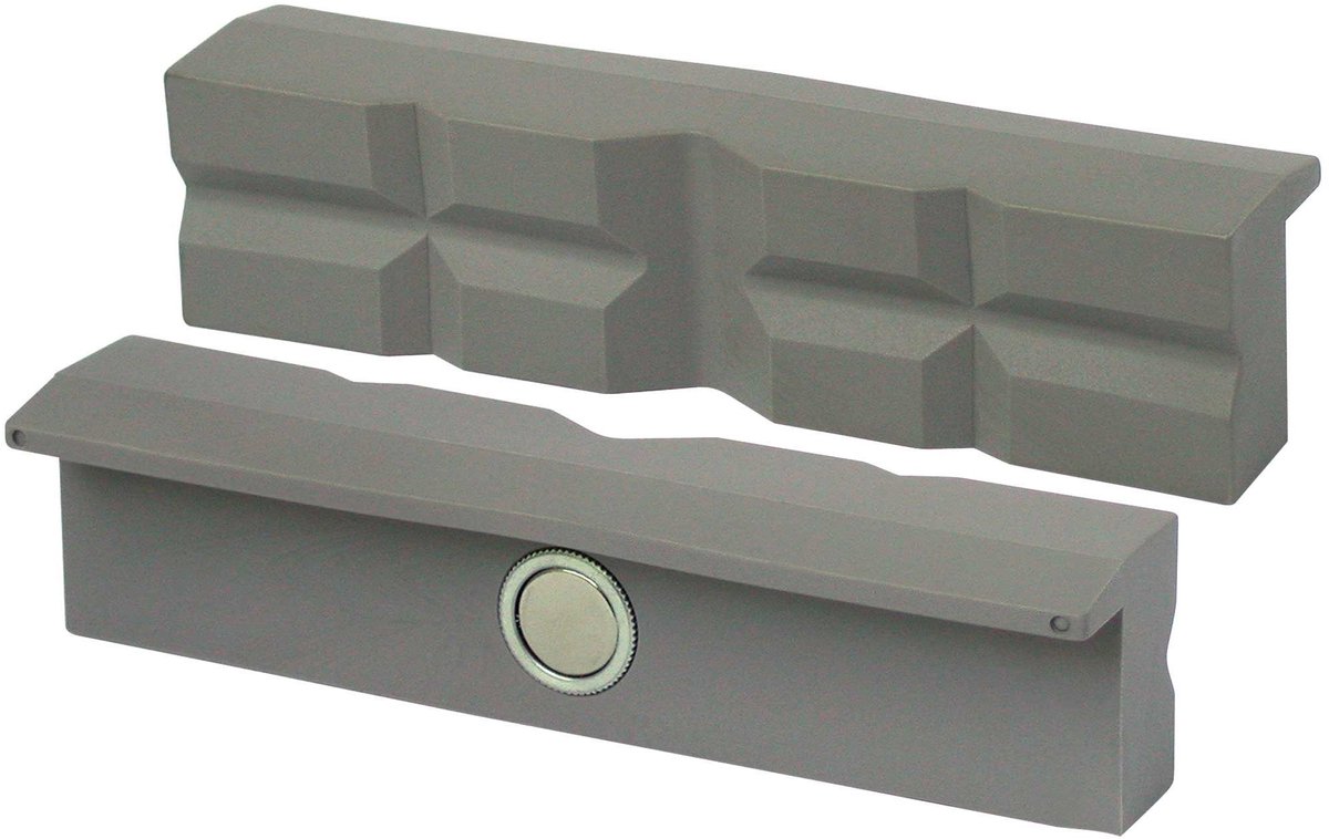 Solidchoice - Vise Jaws met Speciale Magneten 120 mm