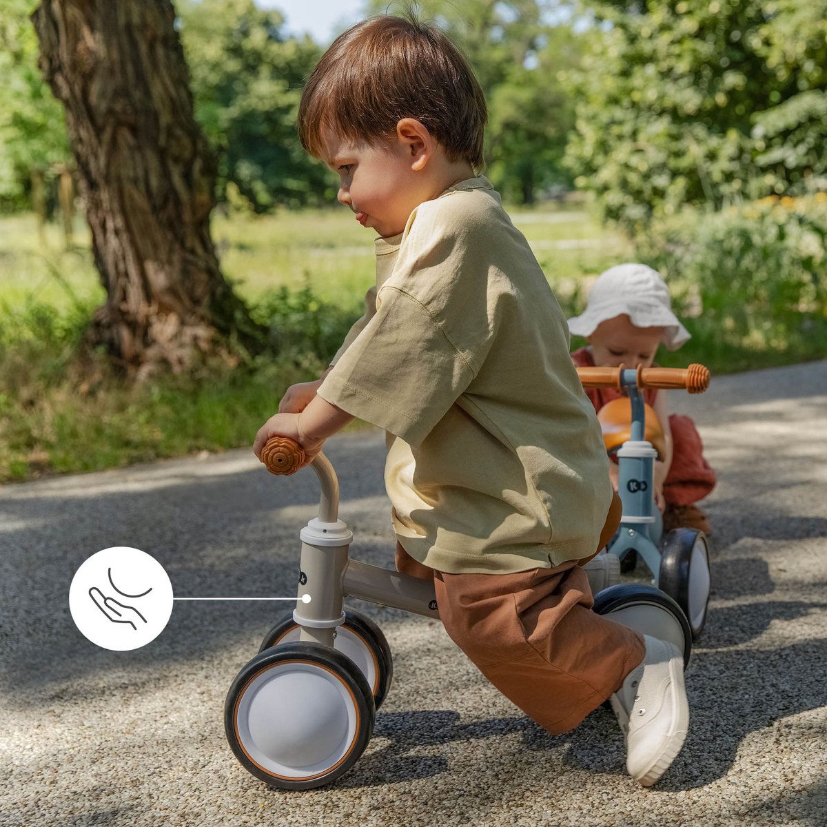 Kinderkraft CUTIE Loopwagen - 2-in-1 - Verstelbaar zadel - Roze — afbeelding 9