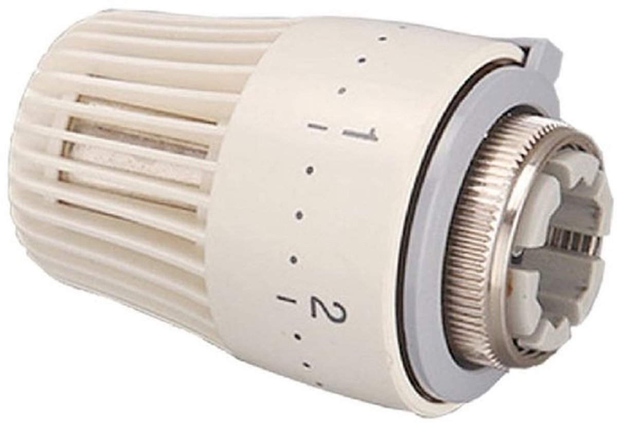 Thermostatische Radiatorknop - Wereldbolventiel - M 30 x 1,5 Schroefdraad - Messing/Staal/Kunststof - Temperatuuraanpassing - Lange Levensduur