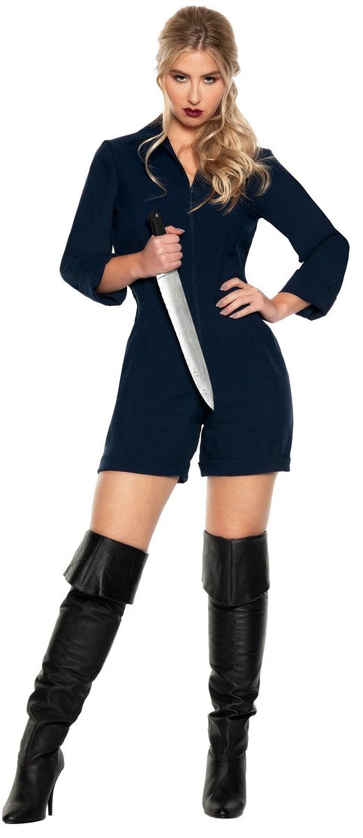 Michelle Myers Halloween Romper blauw