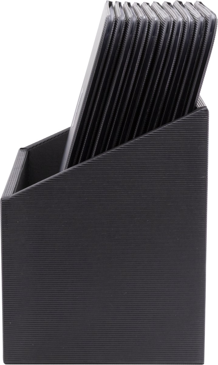 Securit® Menukaart | Menukaart map A4 Essential - 10 stuks - zwart