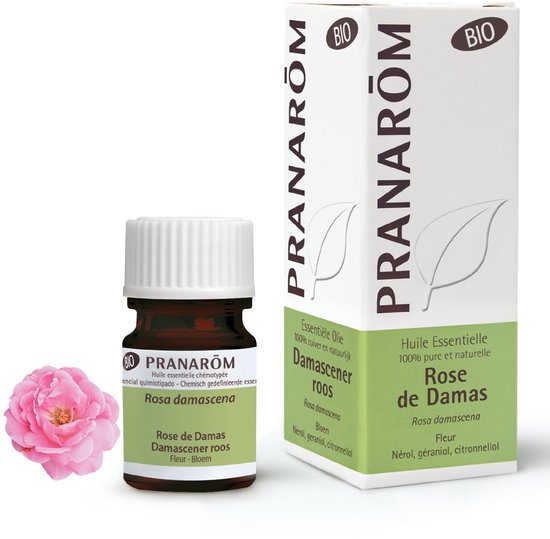 Pranarôm Damascener Roos Essentiële Olie Bio | Huidverzorging 2 Etherische olie