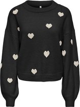 ONLY - ONLRICA LS DETAIL O-NECK CC KNT Dames Trui