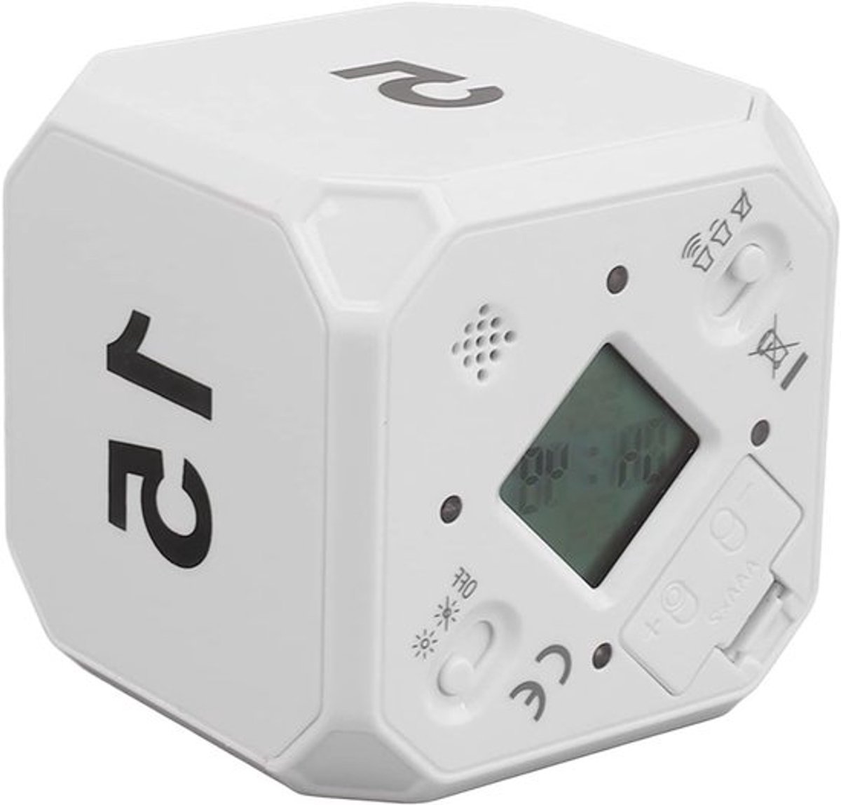 Digitale Flip Timer met Verlicht Display - Stille en Aanpasbare Geluidsinstellingen, 5, 15, 25, 45 Minuten Voor ADHD Kinderen en Volwassenen