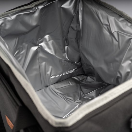 RHEINBERG - Koeltas 25L - Geïsoleerde Koeltas - Lekvrij & Waterdicht - Met Schouderband - Koeltas voor Strand, Picknick, Auto & Werk - Zwart van RHEINBERG — afbeelding 3