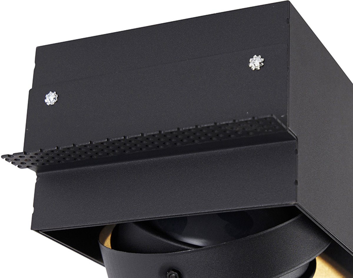 Qazqa inbouwspot, inbouwlamp - 102811 - , max. 50W, geschikt voor led, 15.6cm, ideaal als hal, keuken en slaapkamer lamp, in set van 6.