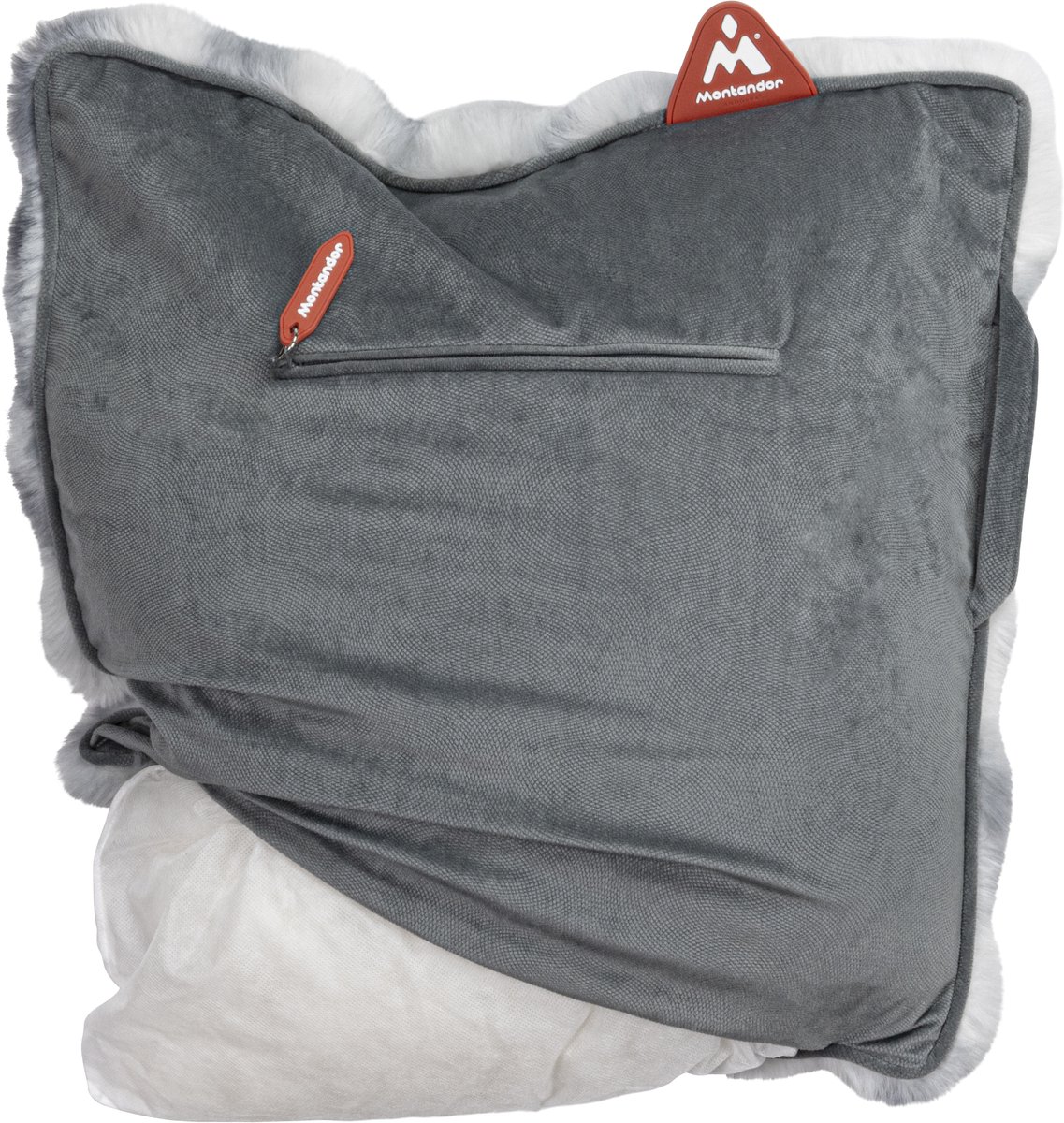 Montandor® verwarmingskussen in Furry Grey