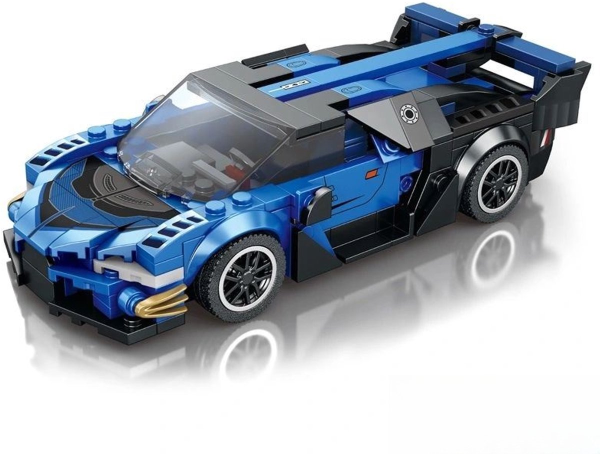 Reobrix 795 Bugatti Vision GT 1:24 bouwset | City fast champions adventure | Creator classic motor bouwpakket | Technic speelgoed ideas voor volwassenen | Icons furious speed auto geschikt voor lego | Technische bouwdoos met 356 bouwstenen