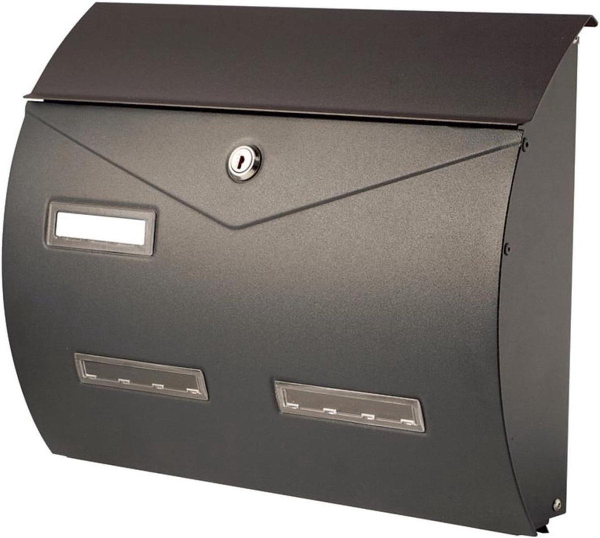 Brievenbus Buiten - Postkast Tijdschriftenformaat - Post Veilig Ontvangen - Inbraakbeveiliging Regenbestendig - 315 x 375 cm - Antraciet