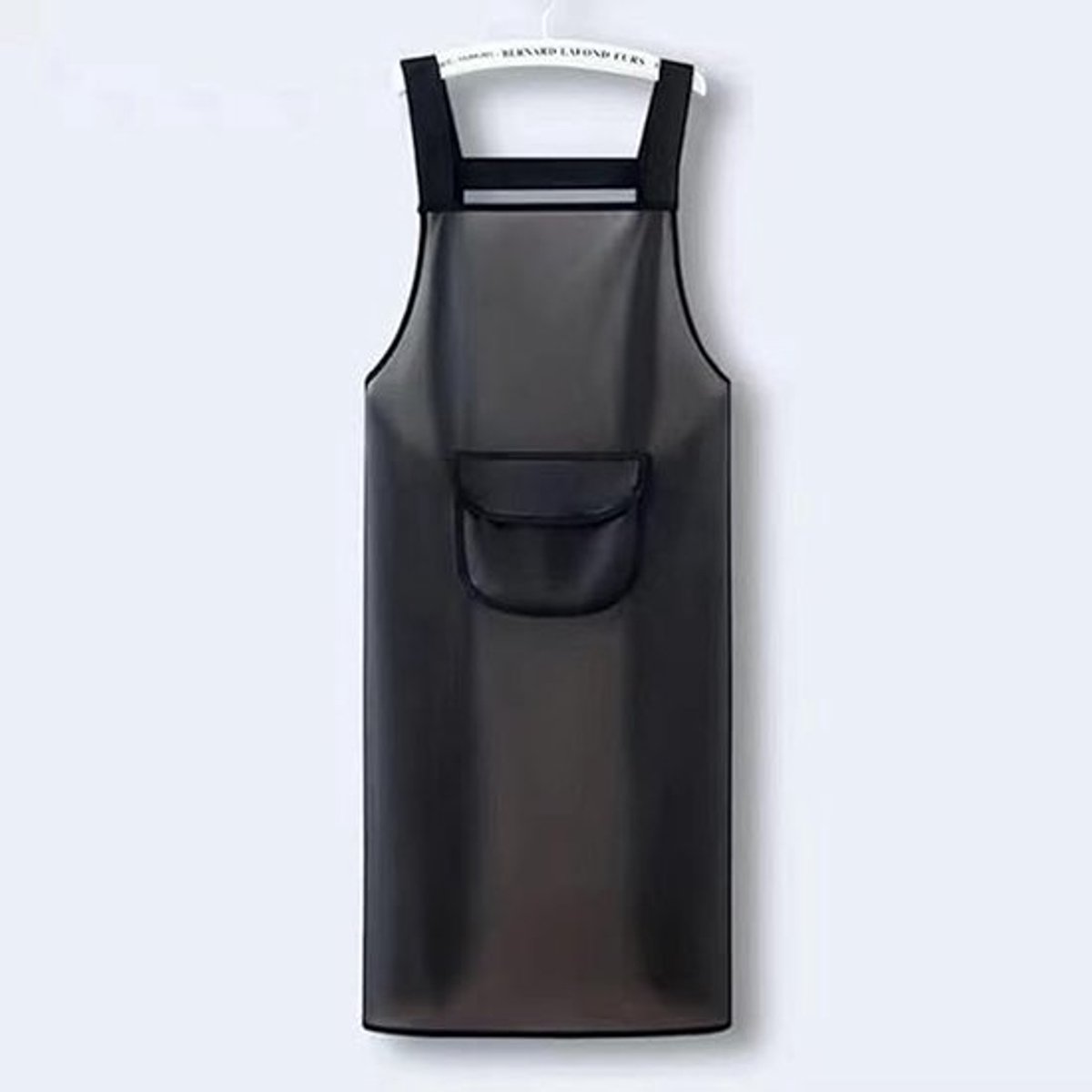 3-pack waterdichte en oliebestendige unisex schorten met zakken, geschikt voor gebruik in de keuken en thuis (zwart)