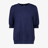 TwoDay dames sweat T-shirt donkerblauw - Maat S