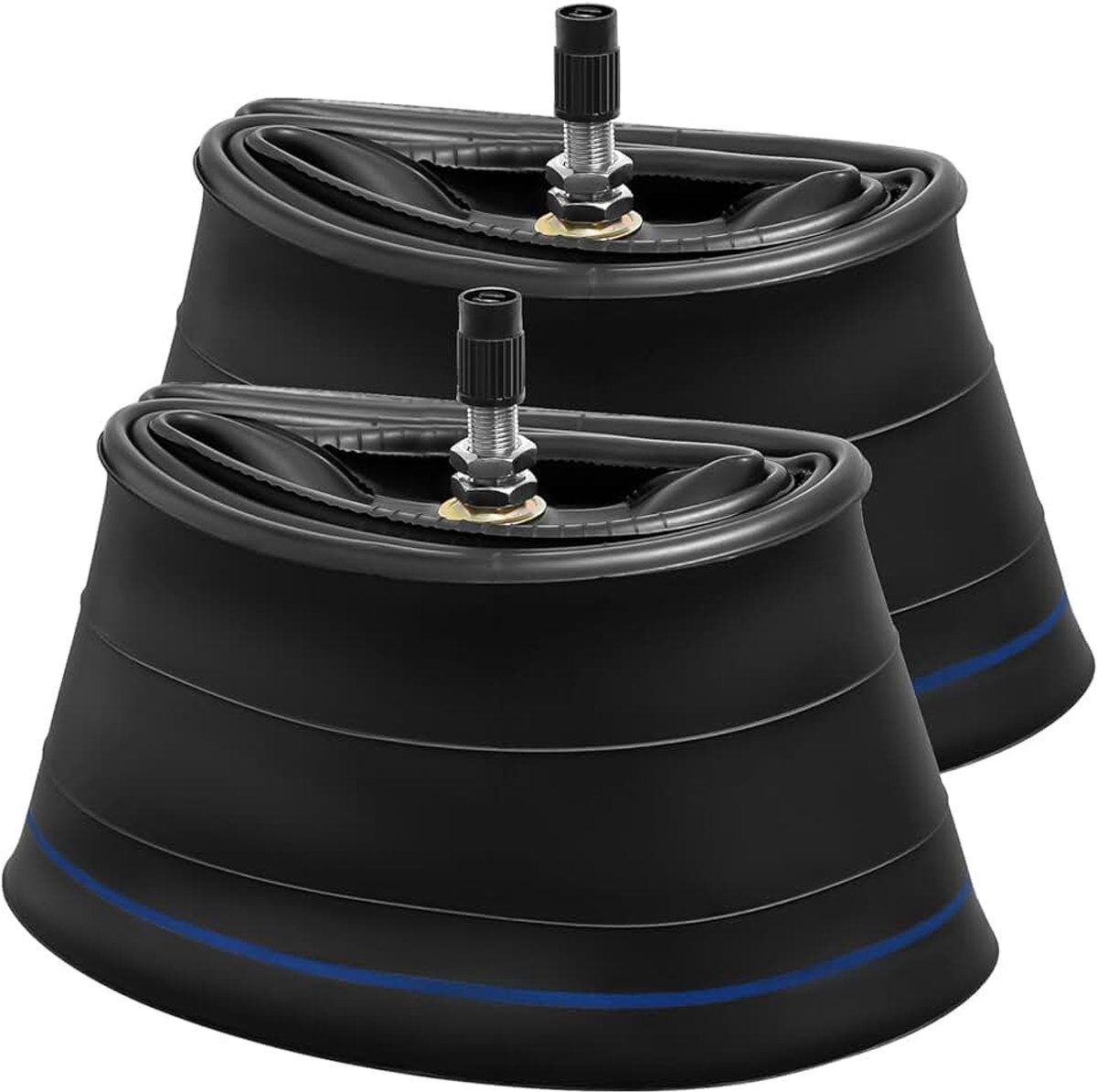 2 stuks 3.00-12 (80/100-12) terreinmotorfiets binnenband TR4 rechte klep high-performance butylrubber compatibel met 3.00-12 80/100-12 90/100-12 mini-pitbike/motorfiets voor-/achterbanden