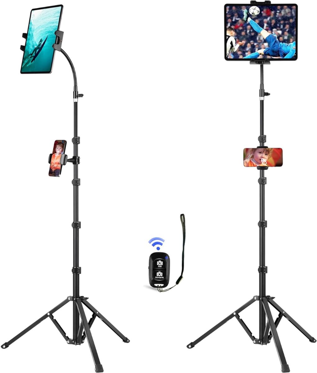 Zavio® Ipad Standaard Statief - Telefoon - Verstelbaar
