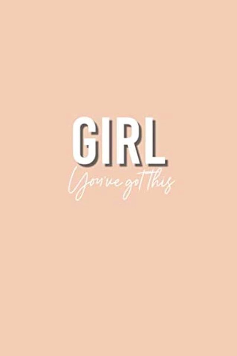 You've got this: Blank lined journal | pink notebook | inspirational notebook | motivational journal | cute notebook for women and girls