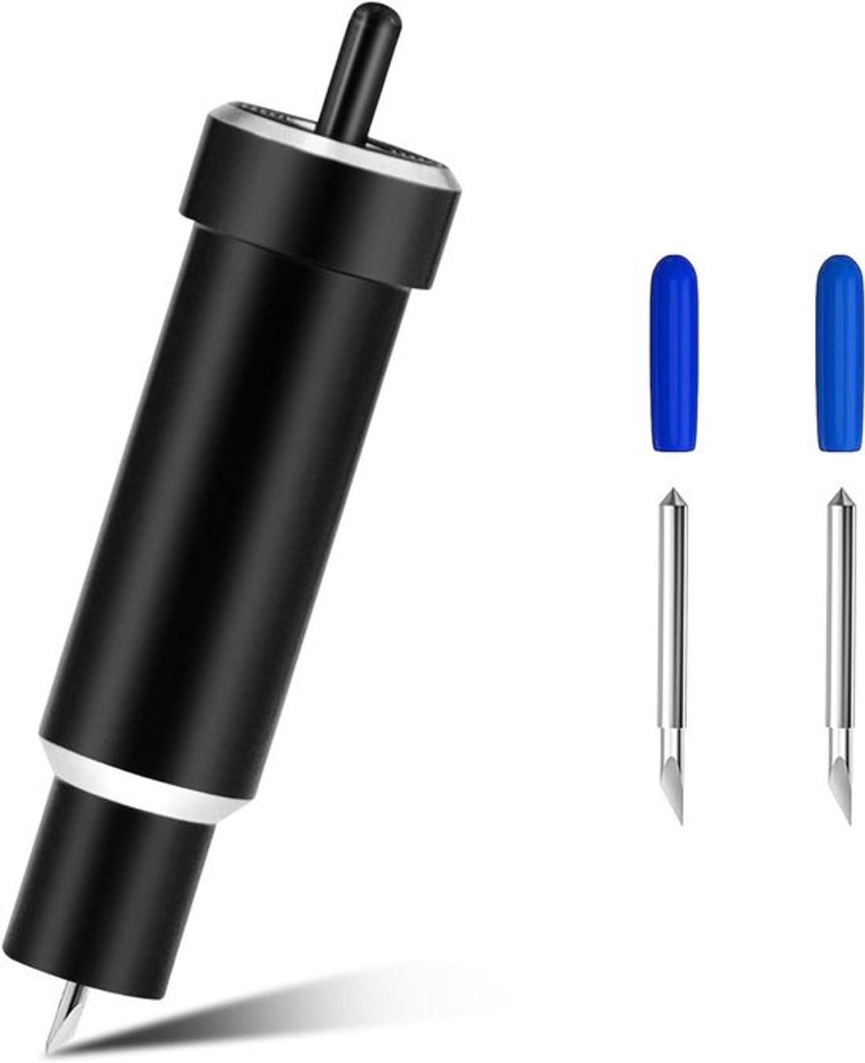 Fijnpunt en Diep Snijmes Set voor Snijmachines - Geschikt voor Cricut Explore en Maker Modellen - Reserveblades Inbegrepen