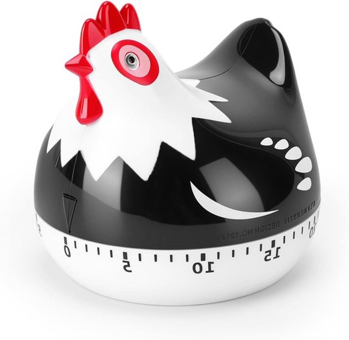 Kookwekker voor Kippenpatroon - Perfecte Timer voor Koken, Bakken en Eieren met Countdown Functie