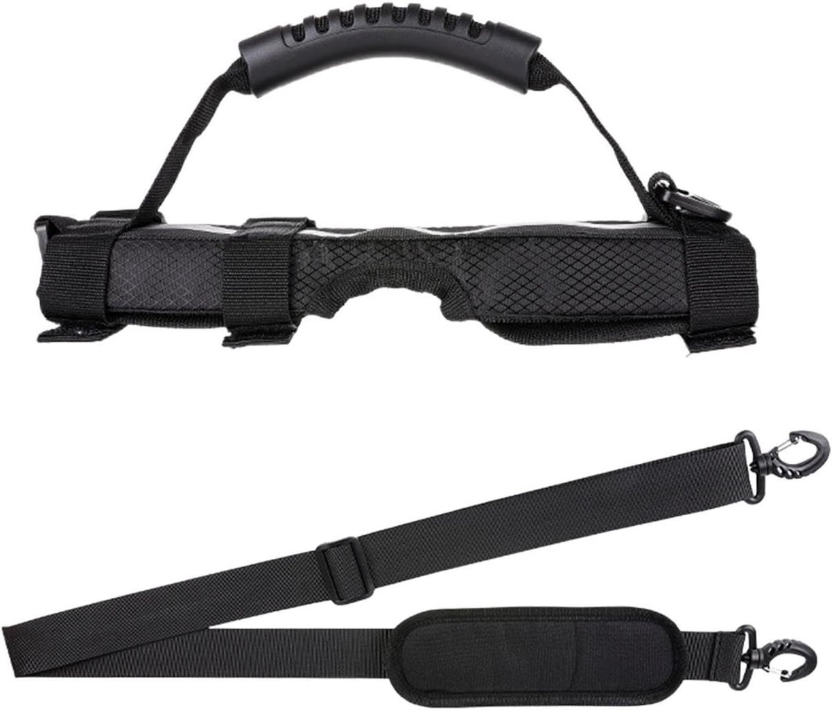 Opvouwbare Fietsriem - Draagband Vouwfiets - Vervoer Fietsen - Verbeterde Draagbaarheid - 25 x 15 x 7 cm - Zwart
