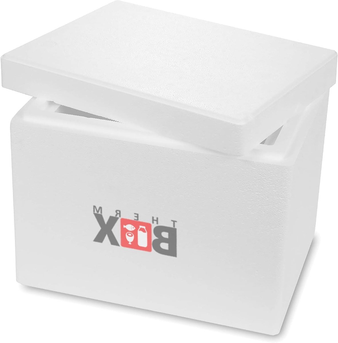 Isolatiebox Piepschuim - Warmhoudbox Koelbox - Voedsel Transport - Hoge Isolatie - 194 Liter - Wit