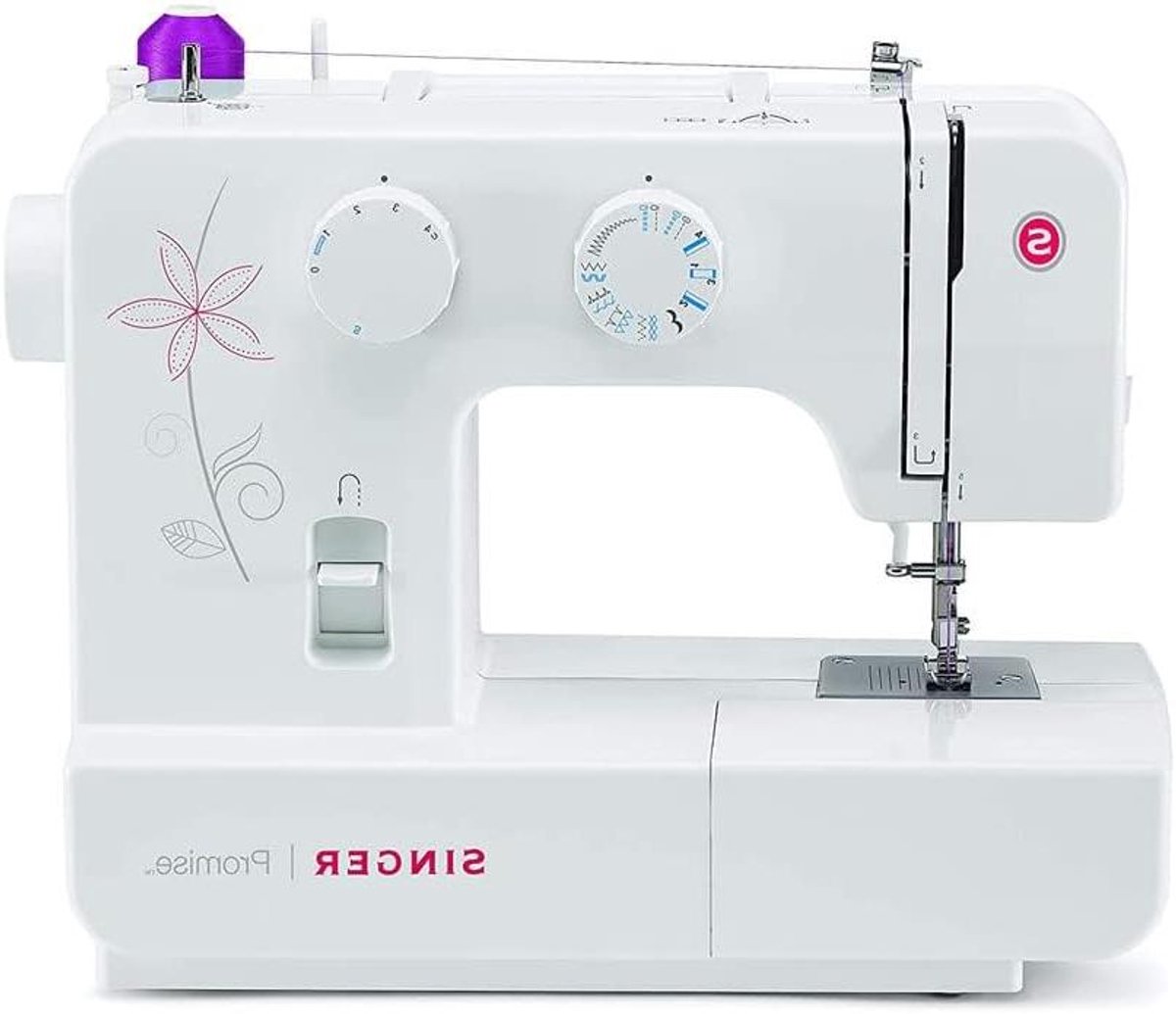 Naaimachine Basis - Naaien Machine - Kleding Maken - 12 Steken Programma - 41 cm - Wit