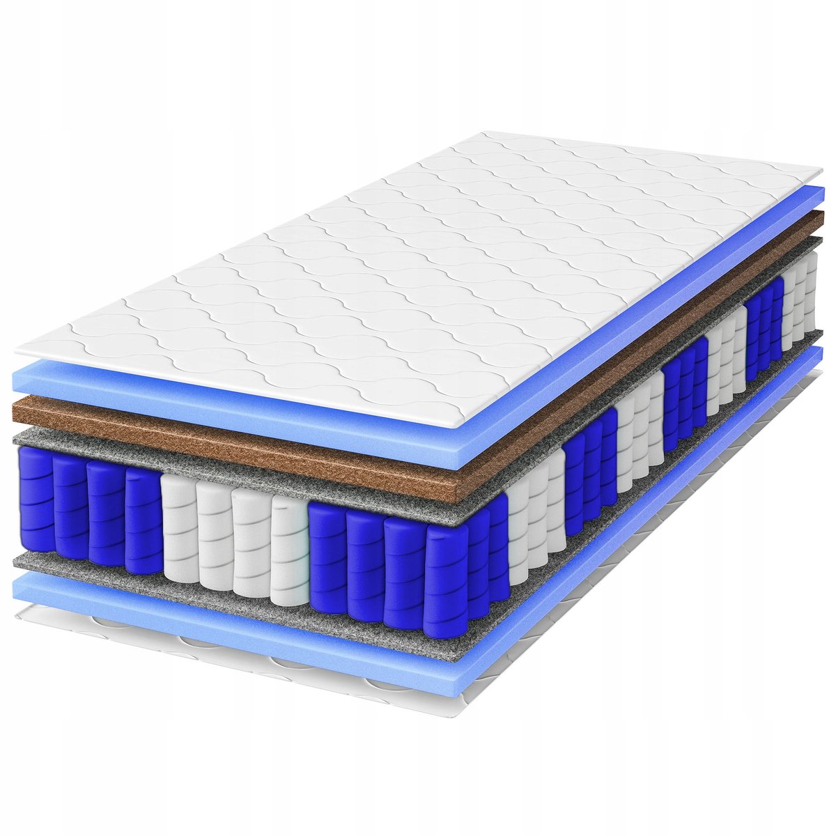 Pocketvering Matras 160x200 Prestige Kokos H4/H5 26cm