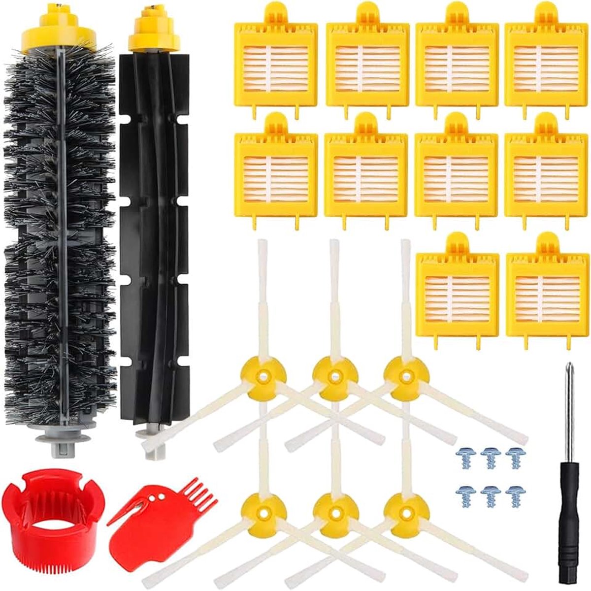 Reserveonderdelen voor iRobot Roomba 700 Serie Vervangende Accessoires voor iRobot Roomba 700 Serie, Borstels, Filter