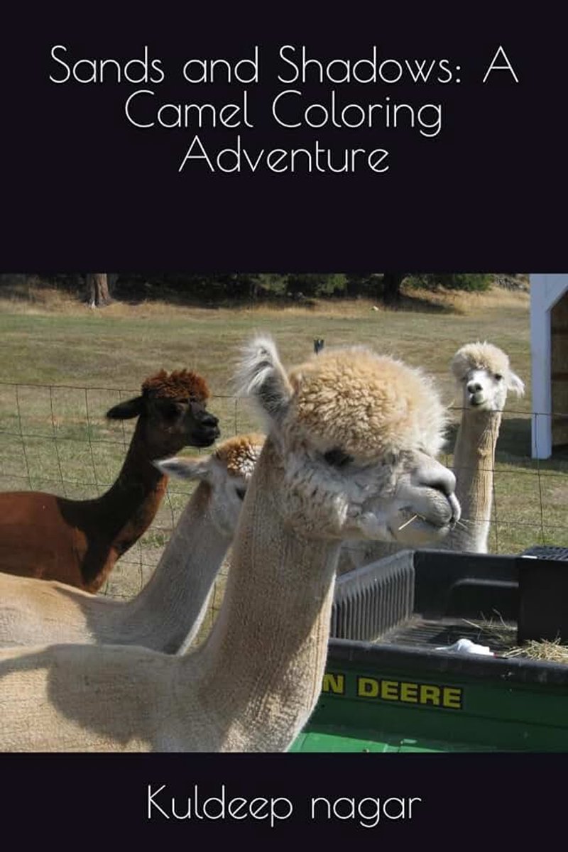And Shadows: A Camel Coloring Adventure