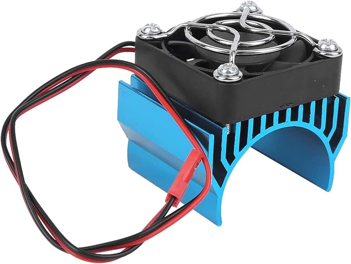 3650 Motor Heatsink 36Mm Rc Heatsink 36Mm Diameter Koellichaam Koeler Warmte Fin Voor 1 10 Rc Auto 540 3650 3660 3670 Motor (BLUE)