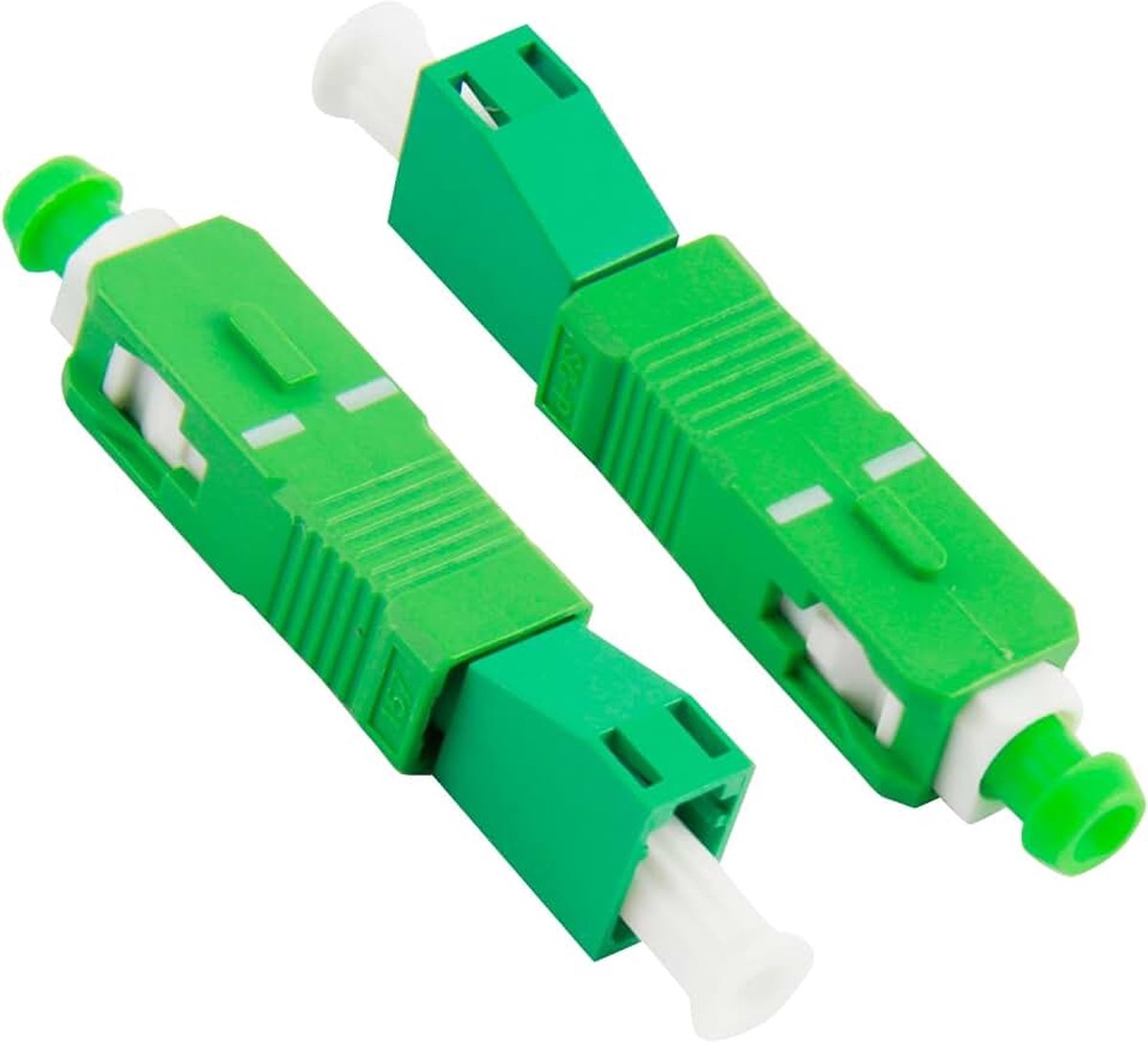 Glasvezel Adapter, Zirkonia Keramische Single-Mode Simplex Female Fiber Connector naar SC/UPC Male met verschillende soorten LC en SC optische connectoren