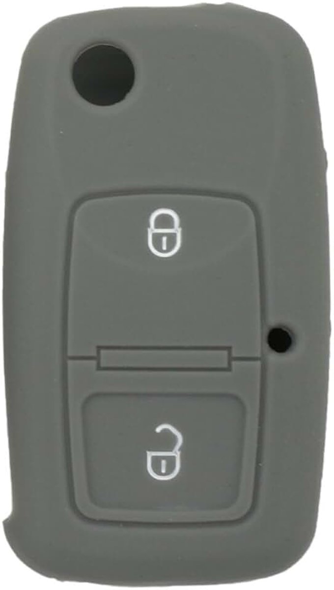 CV9805, silicone beschermhoes silicone beschermhoes, voor 2-toetsen-klapsleutel, personaliseerbaar